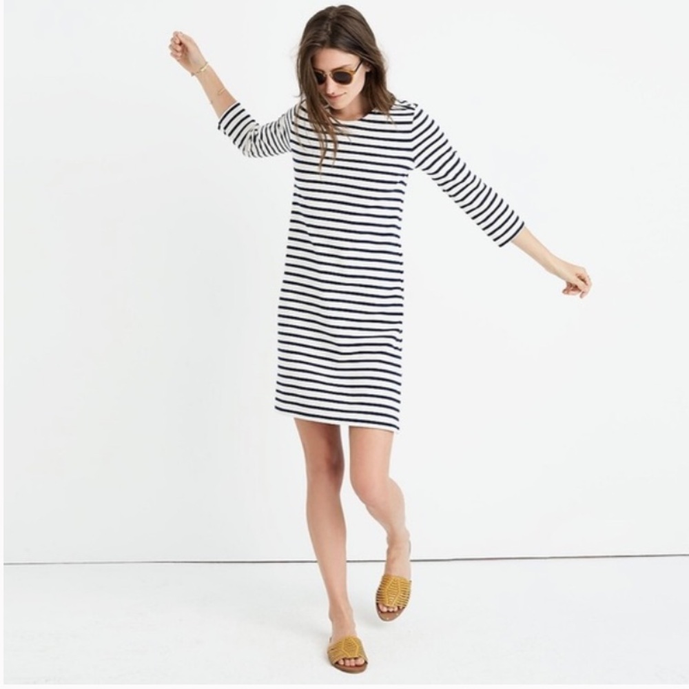 Madewell Striped Mini Dress